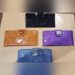 Bundle Deux Lux Glitter Patent Leather Wallet